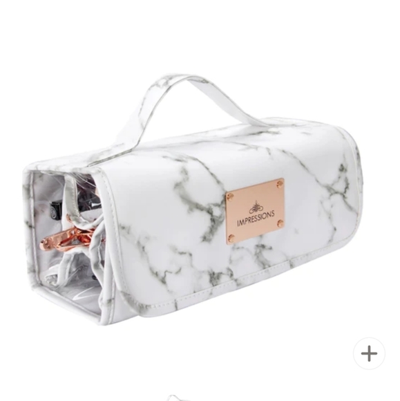 NWT Impressions Vanity Capri Hanging Cosmetic Bag - Picture 2 of 11